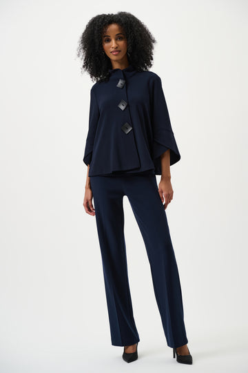 Joseph Ribkoff Trouser Navy 153088 - Midnight Blue - 1