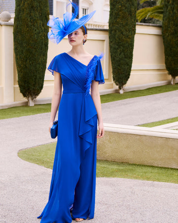 Couture Club Trouser Suit 1GM6 - Cobalt - 2