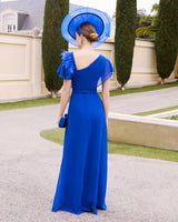 Couture Club Trouser Suit 1GM6 - Cobalt - 3