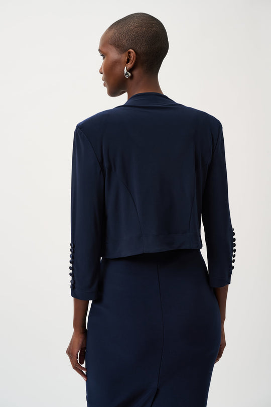 Joseph Ribkoff Jacket 213707 - Navy - 4