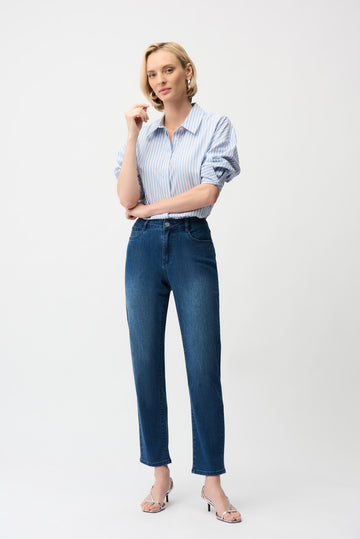 Joseph Ribkoff Jean 251966F25 - Denim-Medium Blue - 2