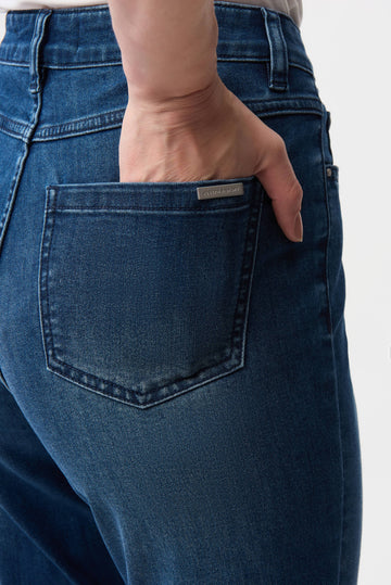Joseph Ribkoff Jean 251966F25 - Denim-Medium Blue - 3