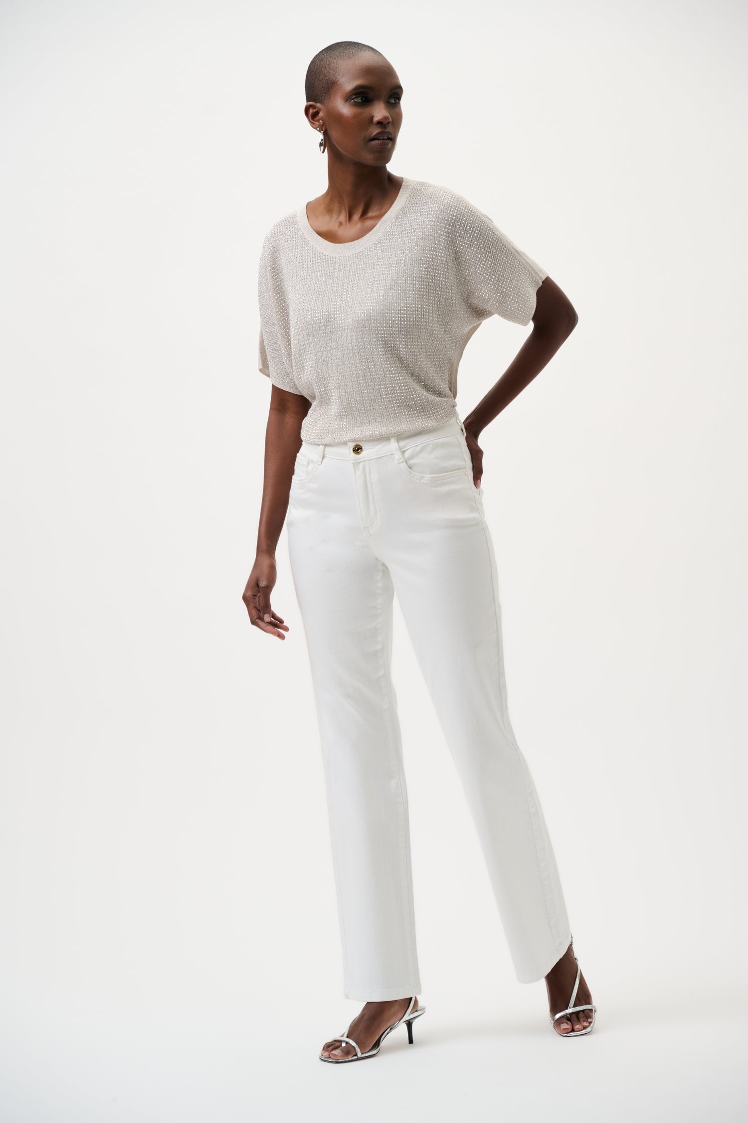 Joseph Ribkoff Jean 251967XCO - White - 1