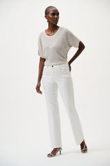 Joseph Ribkoff Jean 251967XCO - White - 1