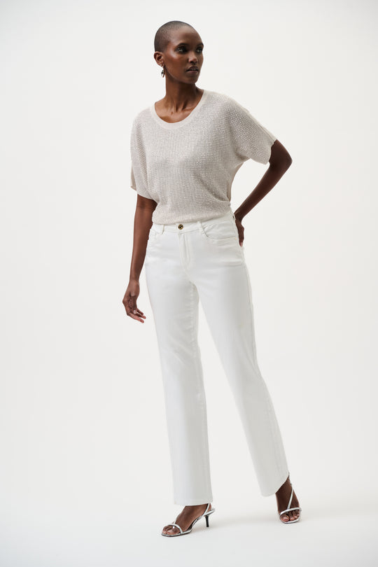 Joseph Ribkoff Jean 251967XCO - White - 1