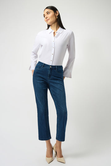 Joseph Ribkoff Jean 252926F25 - Denim-Medium Blue - 2