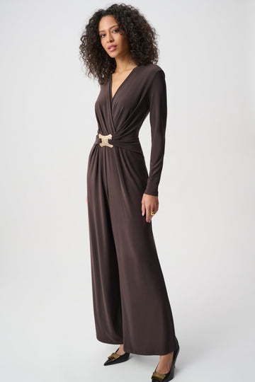 Joseph Ribkoff Jumpsuit 263005 - Mocca - 2