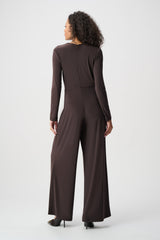 Joseph Ribkoff Jumpsuit 263005 - Mocca - 4