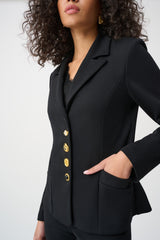 Joseph Ribkoff Jacket 263151 - Black - 4