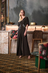 Joseph Ribkoff Jumpsuit 263717 - Bronze - 5