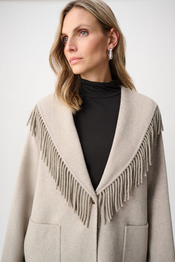 Joseph Ribkoff Coat 263912 - Oatmeal - 2