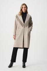 Joseph Ribkoff Coat 263912 - Oatmeal - 4