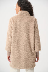 Joseph Ribkoff Coat 263915 - Taupe - 4