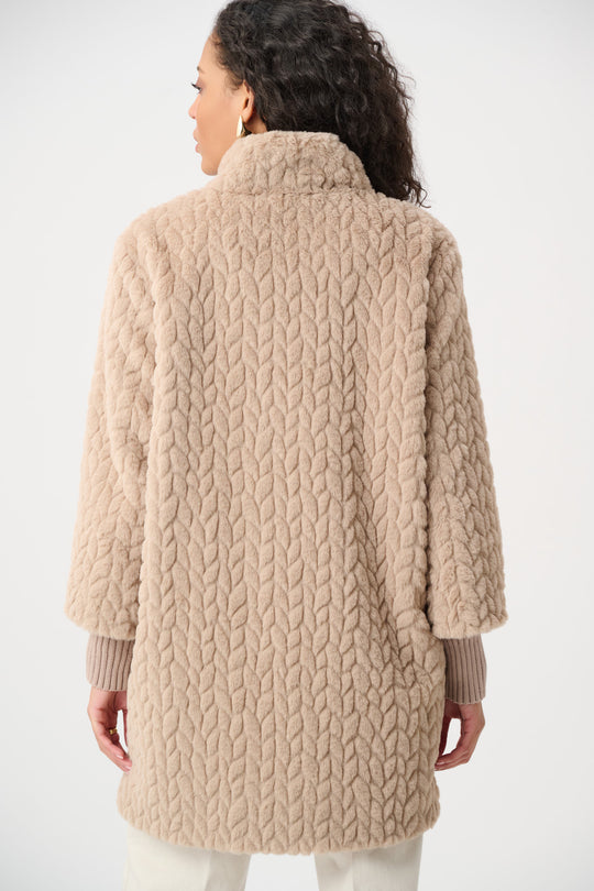 Joseph Ribkoff Coat 263915 - Taupe - 4