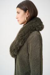 Joseph Ribkoff Coat 263973 - Avocado - 2