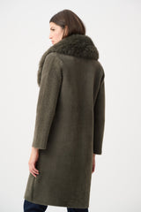 Joseph Ribkoff Coat 263973 - Avocado - 3