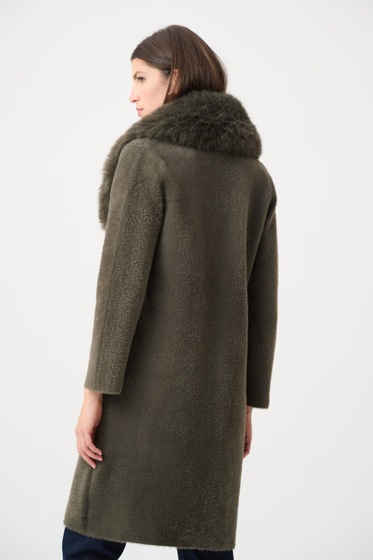 Joseph Ribkoff Coat 263973 - Avocado - 3