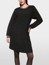 Casual shirt dress Black New