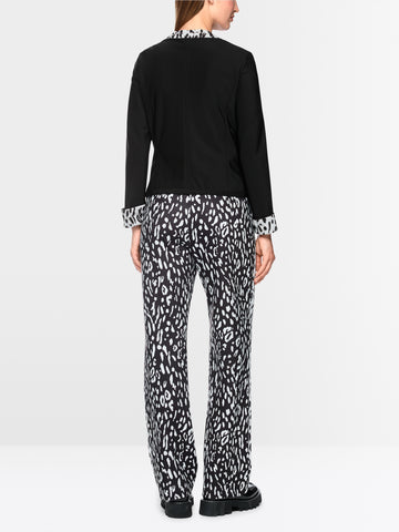 Marc Cain Jacket with contemporary quilted look Black View 2 - Papena UK