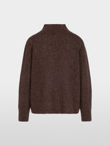 Marc Cain ‘Knitted in Germany’ leo print jumper Tawny Birch View 7 - Papena UK