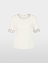 Marc Cain T Shirt BS 48.05.J55 - ghost