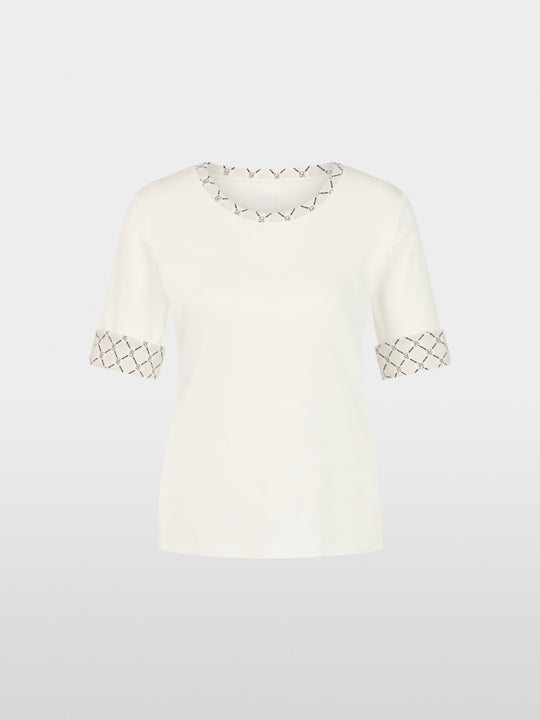 Marc Cain T Shirt BS 48.05.J55 - ghost