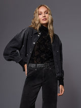 Marc Cain Denim shirt with gemstones for Women | BS 51.24.D09