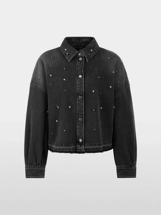 Marc Cain Denim shirt with gemstones for Women | BS 51.24.D09