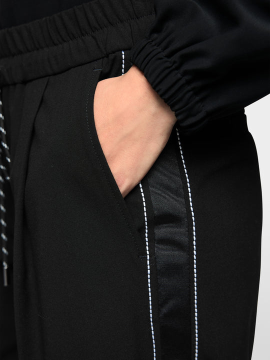 Marc Cain WEDI wide pull-on trousers for Women | BS 81.48.W33