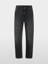 Marc Cain RUMA jeans with leopard print for Women | BS 82.27.D10