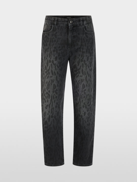 Marc Cain RUMA jeans with leopard print for Women | BS 82.27.D10