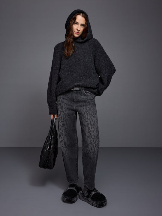 Marc Cain RUMA jeans with leopard print for Women | BS 82.27.D10