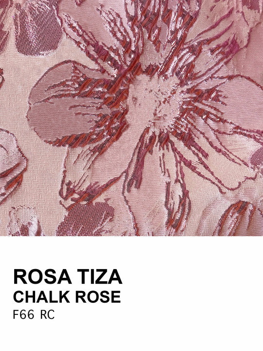 Couture Club Dress Brod/Chalk/Rose 1G43