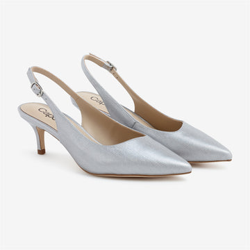 C313 Clarice Capollini - Pearlised Silver - 2