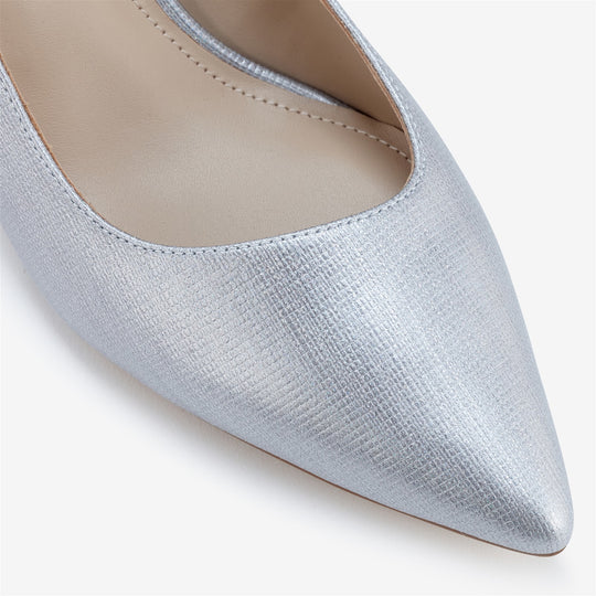 C313 Clarice Capollini - Pearlised Silver - 4