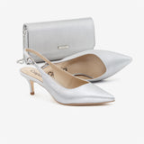 C313 Clarice Capollini - Pearlised Silver - 5