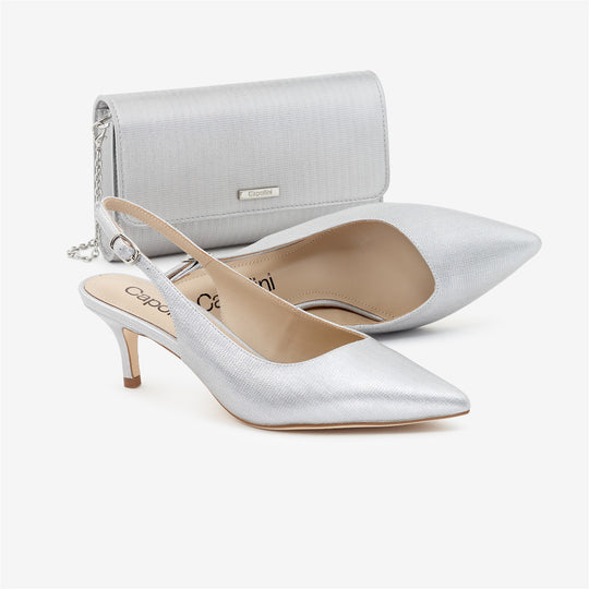 C313 Clarice Capollini - Pearlised Silver - 5