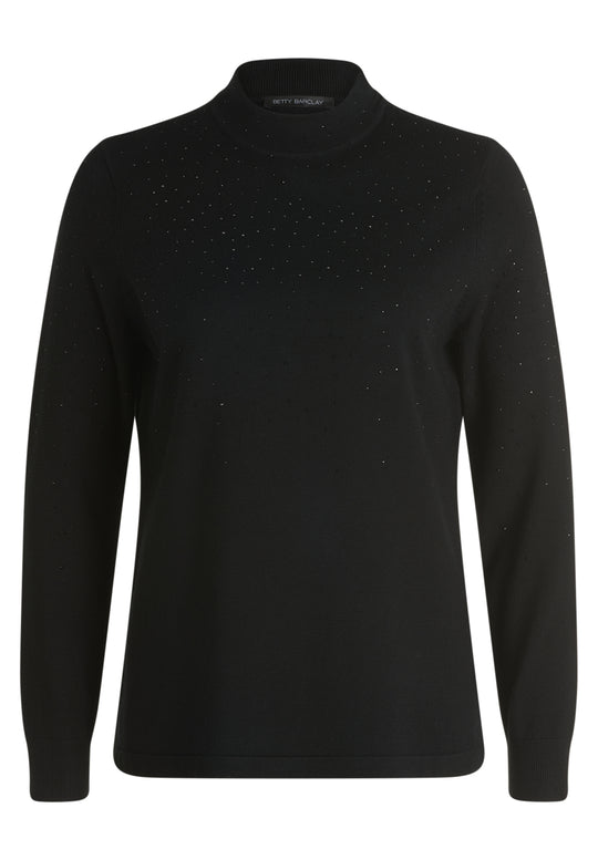 Betty Barclay Knit jumper Black View 5 - Papena UK