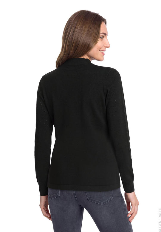 Betty Barclay Knit jumper Black View 2 - Papena UK