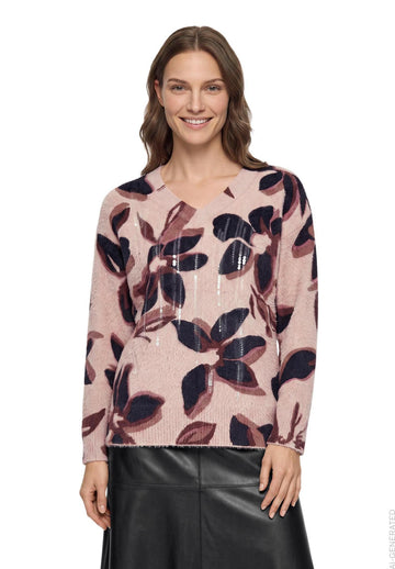 Betty Barclay Knit jumper Pink View 1 - Papena UK