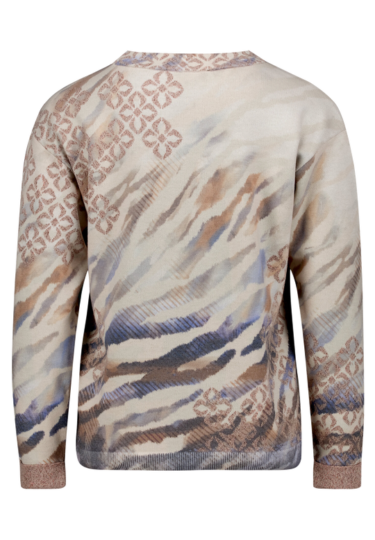 Betty Barclay Sweater 5499/2039 Beige/Blue