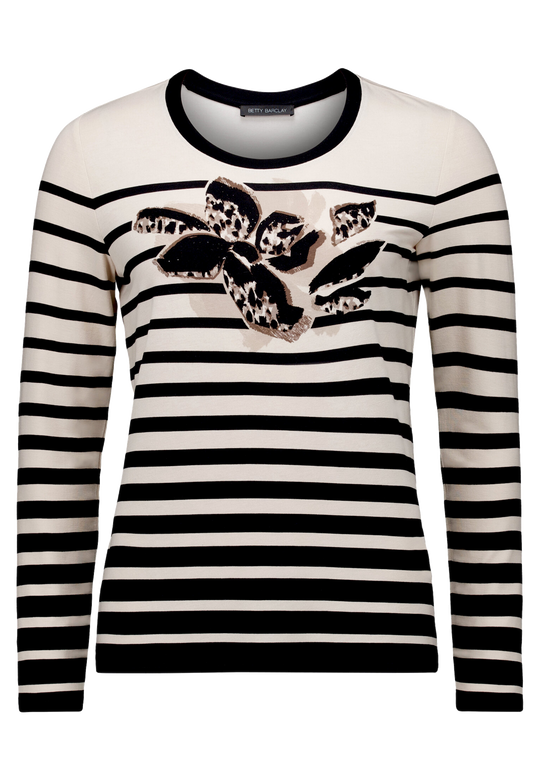 Betty Barclay T-shirt 2991/1415 Beige/Black