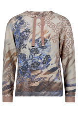Betty Barclay Sweater 5499/2039 Beige/Blue