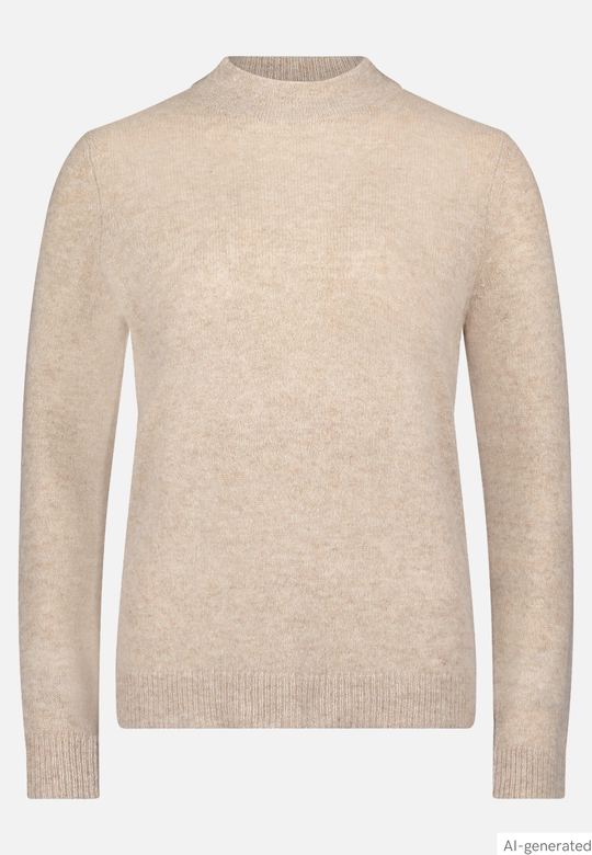 Betty Barclay Cashmere sweater with stand-up collar | 52208316