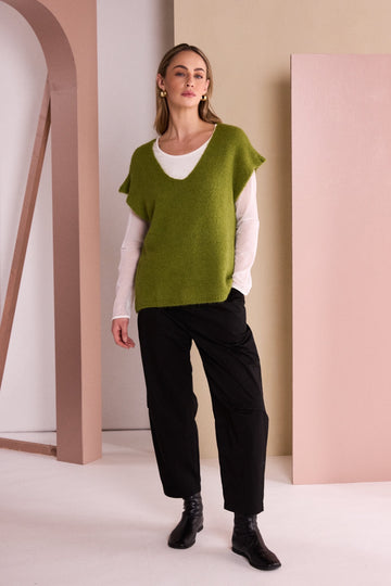Naya Knitwear NAW26284 - Avocado - 4