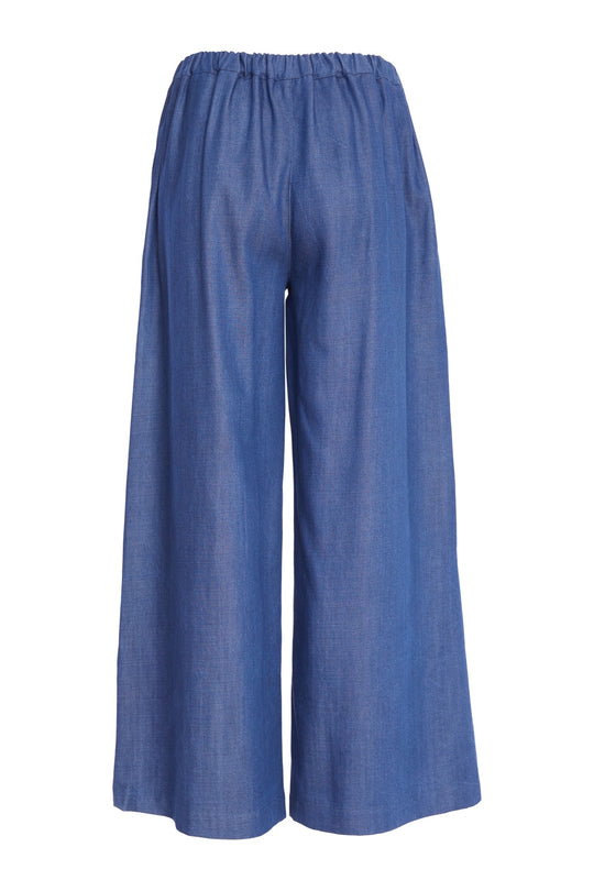 Naya Trousers NPA26272 - Denim Blue - 2
