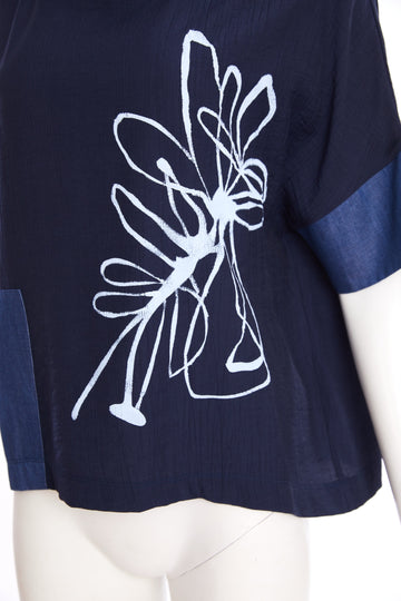 Naya Top NPA26273 - Denim Blue - 1