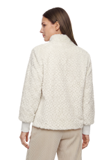 Plüschjacke  mit Knöpfen Pastel Sand R
