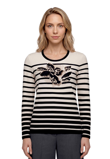 Betty Barclay T-shirt 2991/1415 Beige/Black