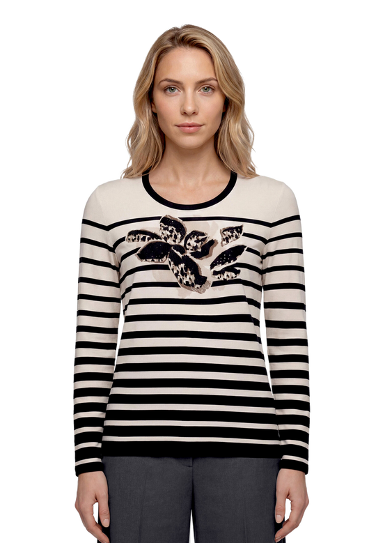 Betty Barclay T-shirt 2991/1415 Beige/Black